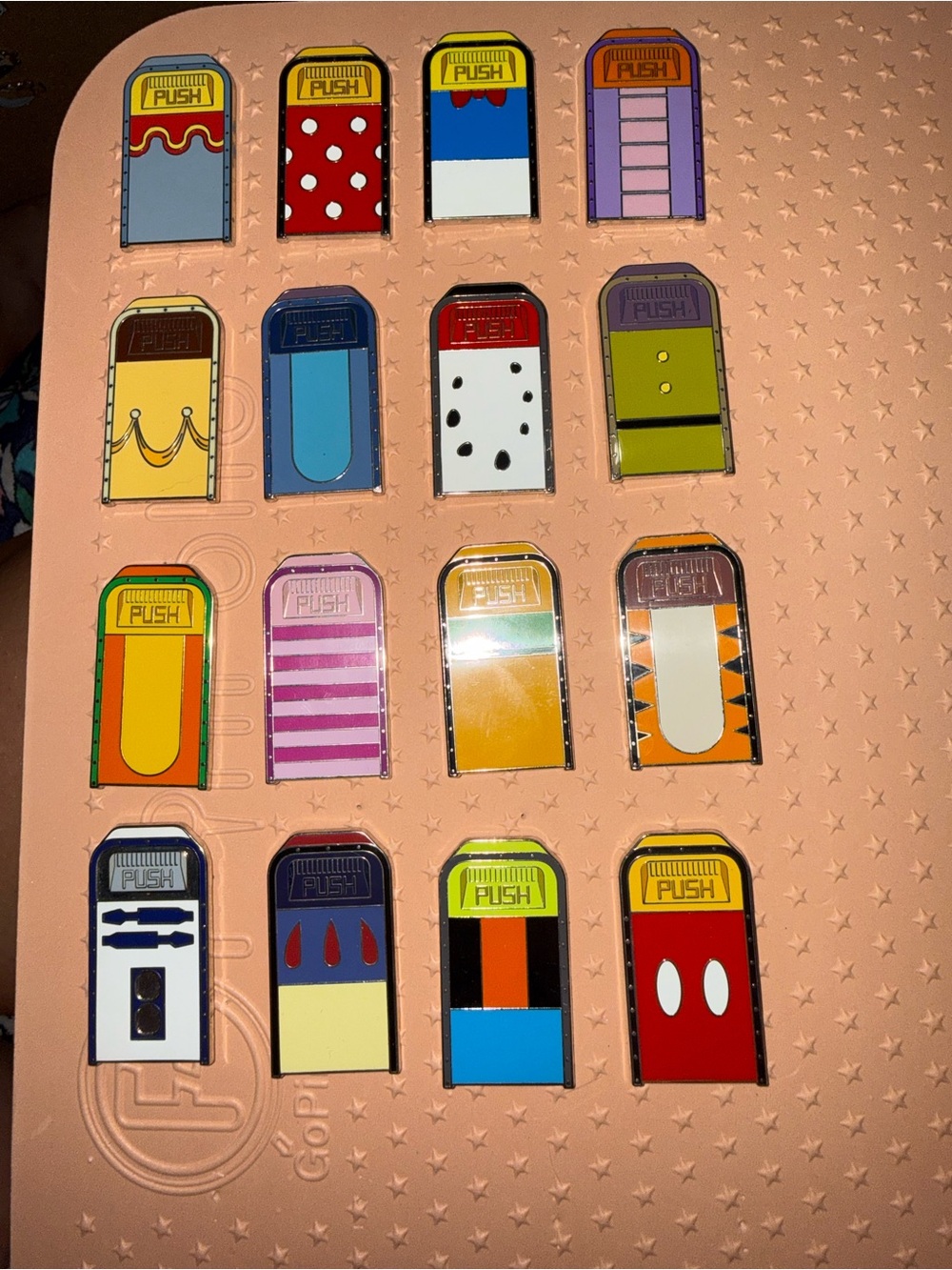 Trash Can Pin Set